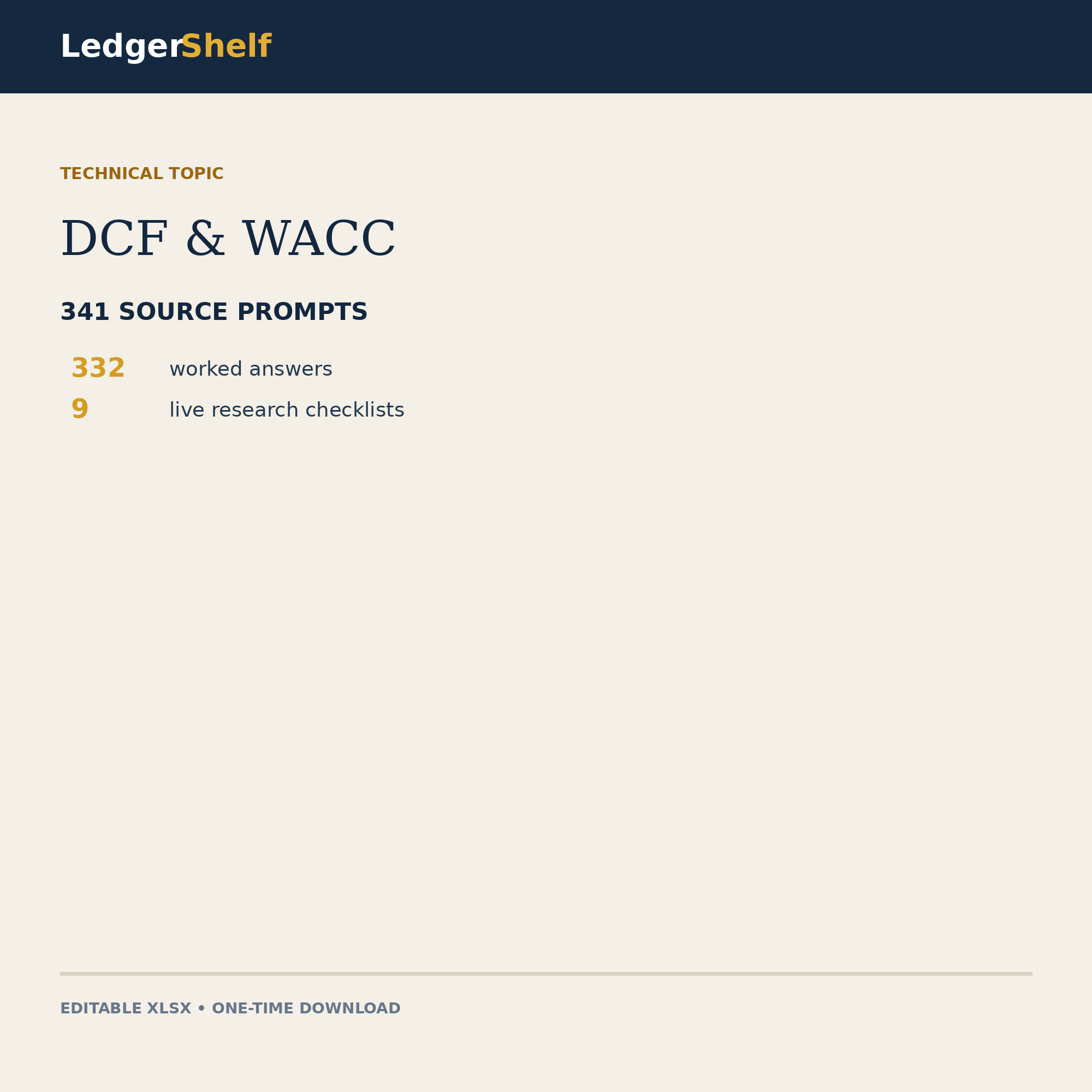 Dcf And Wacc Interview Questions Worked Answers cover