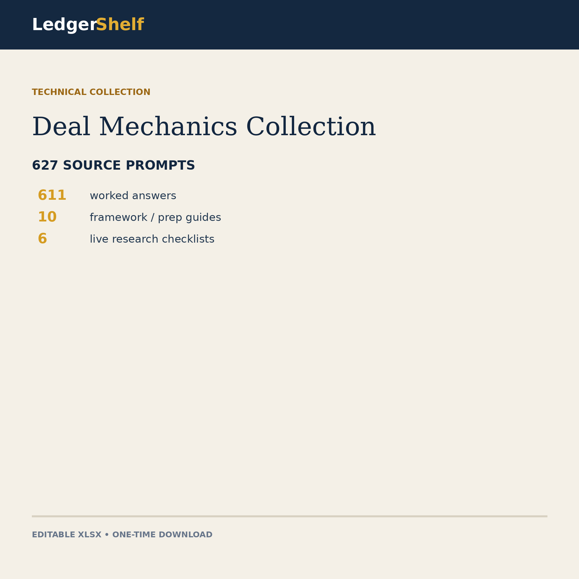 Deal Mechanics Collection cover