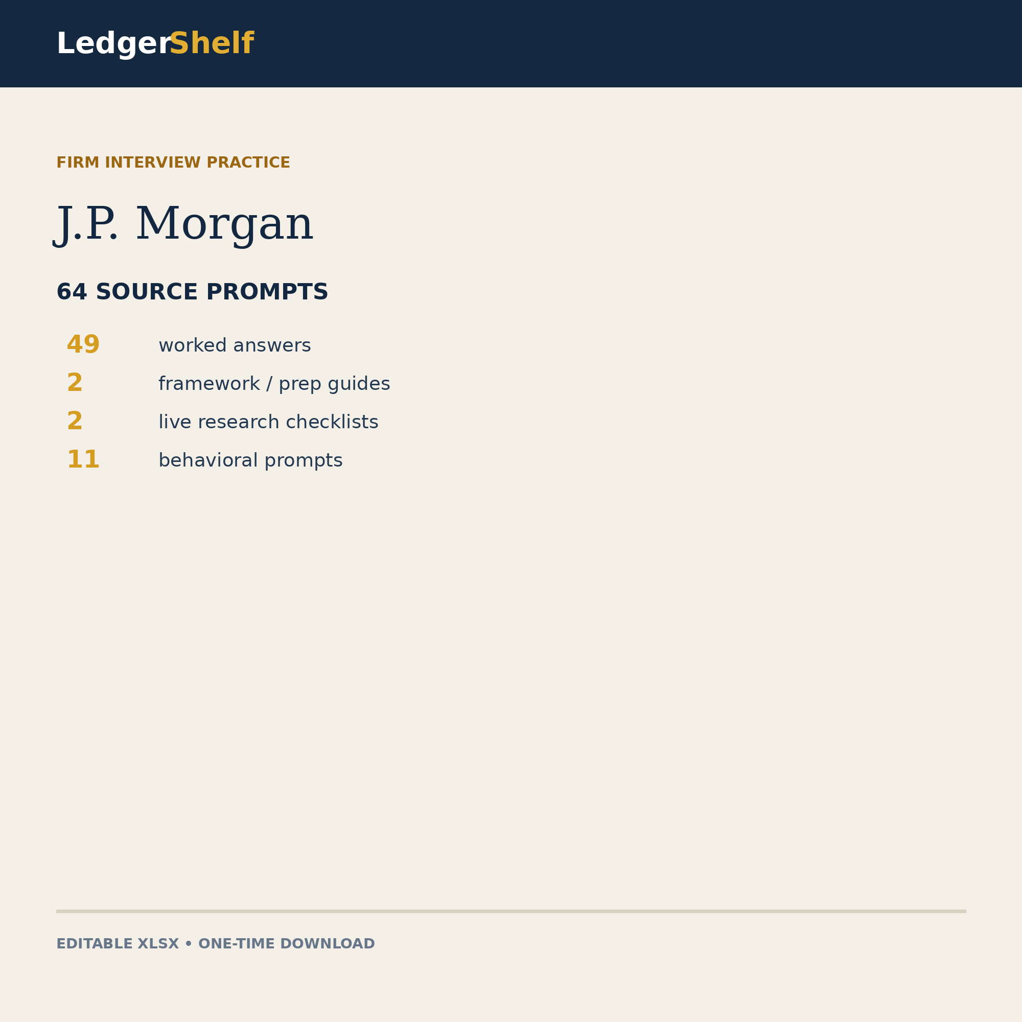 Jp Morgan Interview Practice cover