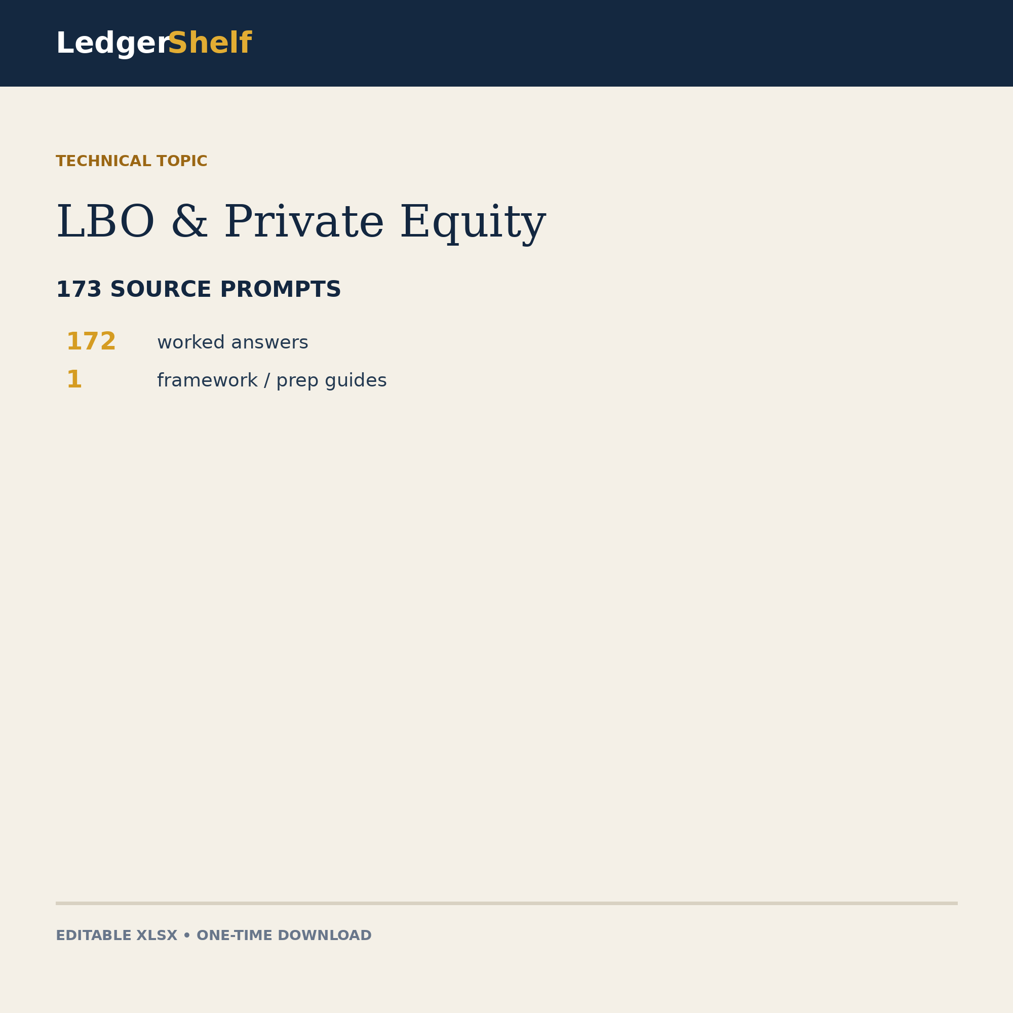 Lbo And Private Equity Interview Questions Worked Answers cover